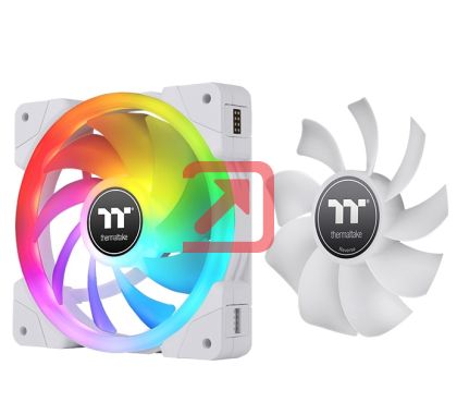 Вентилатор Thermaltake SWAFAN EX12 RGB PC Cooling Fan TT Premium Edition 3 Pack White