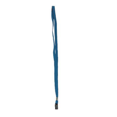 Лента за висящ бадж Mapi Текстилна, с щипка 750 mm Синя