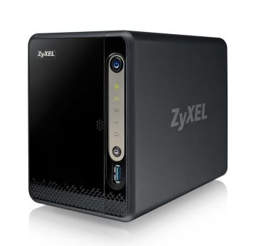 Мрежов сторидж ZyXEL NAS326, 2-bay Single Core Personal Cloud Storage, Dual Core CPU 1.3GHz, 512MB DDR3 memory, 2 SATA II 2.5