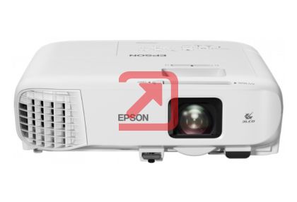 Мултимедиен проектор Epson EB-992F, Full HD 1080p (1920 x 1080, 16:9), 4000 ANSI lumens, 16 000 : 1, USB 2.0 Type A, USB 2.0 Type B, RS-232C, LAN, VGA in (2x), VGA out, HDMI in (2x), Composite in, Wireless 802.11b/g/n, Miracast, White