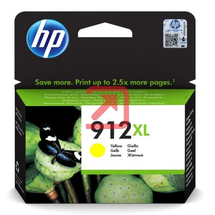 Консуматив HP 912XL High Yield Yellow Original Ink Cartridge