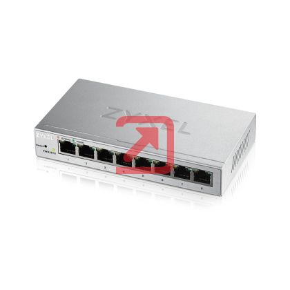 Комутатор ZyXEL GS1200-8, 8 Port Gigabit web managed Switch