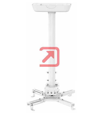 Стойка Sunne Ceiling/Bevel Projector Bracket, Ceiling to Projector 600-900mm, Tilt/Swivel -8°~+8°, 360 rotate max 25kg, universal mounting pattern up to 500mm width