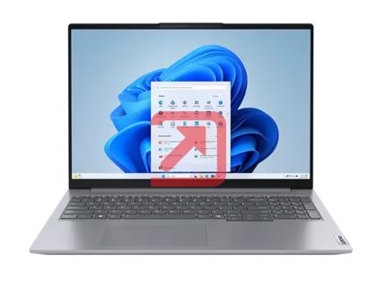 Лаптоп Lenovo ThinkBook 16 G7 AMD Ryzen 7 7735HS (up to 4.75GHz, 16MB), 32GB(16+16) DDR5-4800, 1TB SSD, 16" WUXGA (1920x1200) IPS AG, AMD Radeon 680M Graphics, 1080p&IR Cam, Backlit KB, 3 cell, WLAN, BT, FPR, DOS, 3Y CCI