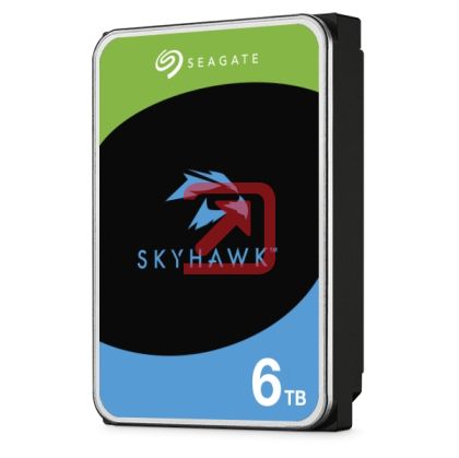 Твърд диск Seagate SkyHawk Guardian 6TB ( 3.5'', 256MB, 5400 RPM, SATA 6Gb/s )