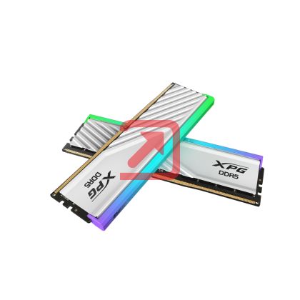 Памет ADATA LANCER BLADE RGB 32GB (2x16GB) DDR5 6400 MHz U-DIMM White