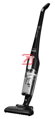 Прахосмукачка Rowenta RH6545WH, AIR FORCE EXTREME, cyclonic technology, 14.4V  lithium ion battery, up to 30 min. running time, 5 h recharging time, Head with LED, dust container capacity: 0.65 L, 80 dB(A), black