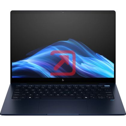 Лаптоп HP Dragonfly G5Q Darker Atmospheric Blue Opaque, Snapdragon X Elite - X1E78100(12x - 3.4GHz), 14" BV 2.2K 400nits Touch, 32GB On board, 1TB PCIe SSD, WiFi 7+BT5.4, Backlit Kbd, 3C Batt, Win 11 Pro, 5Y NBD On Site