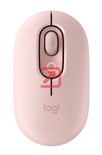 Мишка Logitech POP Mouse with emoji -  ROSE - BT - N/A - EMEA28i-935 - FY25,TERRA
