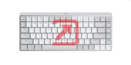 Клавиатура Logitech MX Mechanical Mini for Mac Minimalist Wireless Illuminated Keyboard - PALE GREY - US INT'L - EMEA