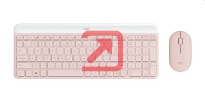 Комплект Logitech MK470 Slim Combo   - ROSE - US INT'L - INTNL-973