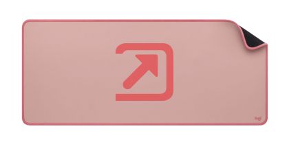 Подложка за мишка Logitech Desk Mat Studio Series - DARKER ROSE - NAMR-EMEA