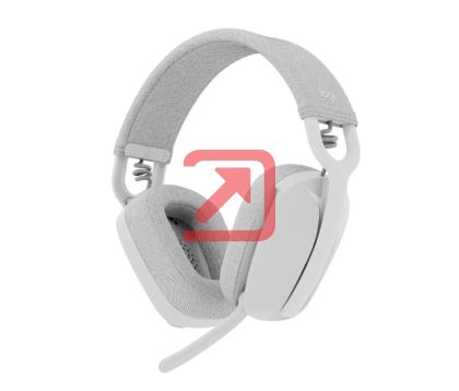 Слушалки Logitech Zone Vibe 100 wireless headphones-OFF WHITE M/N:A00167-BT-N/A-WW-9004-STANDALONE