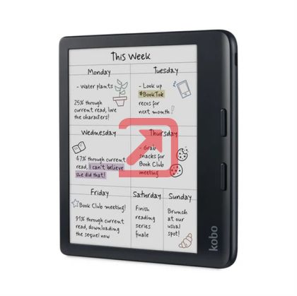 Четец за Е-книги Kobo Libra Colour e-Book Reader, E Ink Kaleido touchscreen 7 inch, 1680 x 1264, 32 GB, 2 GHz, Greutate 0.215 kg, Wireless Da, Comfort Light PRO, IPX8 - up to 60 mins in 2 metres of water, 15 file formats supported natively, Black