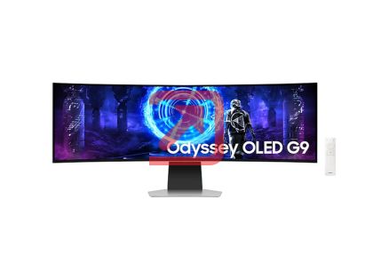Монитор Samsung LS49DG950, 49" CURVED Odyssey G9 OLED, 1000R, 240Hz, 32:9, 5120 x 1440, 250 cd/m2, Display Port, HDMI, Micro HDMI, USB Hub, Silver