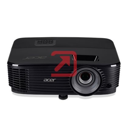 Мултимедиен проектор Acer Projector X1123HP, DLP, SVGA (800x600), 4000 ANSI Lumens, 20000:1, 3D, HDMI, VGA, RCA, Audio in, Audio out, VGA out, Speaker 3W, Bluelight Shield, LumiSense, 3D, 2.4kg, Lamp life up to 15000 hours, Black