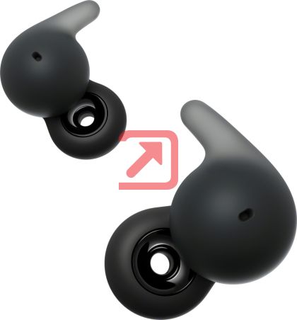 Слушалки Sony LinkBuds Open WFL910B, black