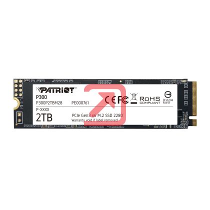 Твърд диск Patriot P300 2TB M.2 2280 PCIE