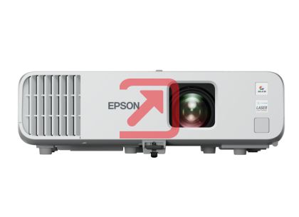 Мултимедиен проектор Epson EB-L260F, 3LCD, Laser, WUXGA (1920 x 1080), 240Hz, 16:9, 4600 lumen, 2500000 : 1, Ethernet, Wireless LAN 5GHz, VGA (2xIn, 1xOut), Composite, HDMI (2x), RS232, Audio In and Out, USB, Miracast, 60 months, 20000 h. light source