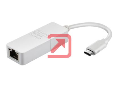 Адаптер D-Link USB-C to Gigabit Ethernet Adapter