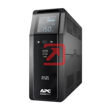 Непрекъсваем ТЗИ APC Back UPS Pro BR 1600VA, 230V, Sinewave, 8 Outlets, AVR, LCD interface