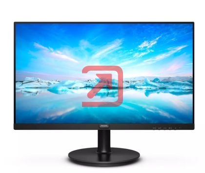Монитор Philips 221V8, 21.5" VA WLED, 1920x1080@75Hz, 4ms GtG, 250cd m/2, 3000:1, Mega Infinity DCR, Adaptive Sync, FlickerFree, Low Blue Mode, Tilt, D-SUB, HDMI