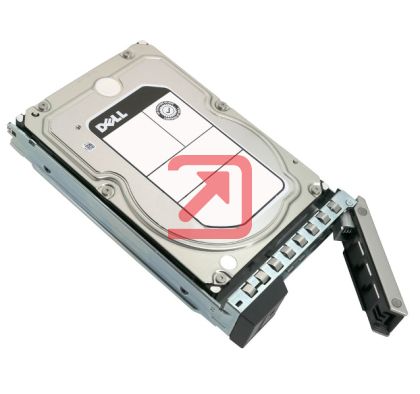 Твърд диск Dell 2TB Hard Drive SATA 6Gbps 7.2K 512n 3.5in Hot-Plug, CUS Kit, Compatible with R250, R350,R450, R550, R650, R750, R7625, R760, T350, T550, R350XE, C6525, R660