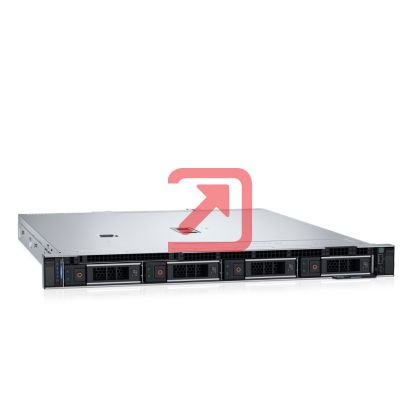 Сървър Dell PowerEdge R360, Chassis 4 x 3.5 HotPlug, Intel Xeon E-2414, 1x16GB DDR5 UDIMM, 1x2TB, Rails Without CA, Bezel, Broadcom 5720 Dual Port, PERC H355 with front load bracket, iDRAC9 Basic 16G, Single 700W Titanium, 3Y Basic Onsite