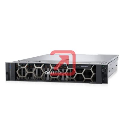 Сървър Dell PowerEdge R550, Chassis 8 x 3.5" (SAS, SATA), Intel Xeon Silver 4310, 32GB (2x16GB DDR4 RDIMM), 1x480GB SSD SATA RI, Rails Without CA, Bezel, Front PERC H755 Front Load, iDRAC9 Enterprise 15G, Dual 1100W Titanium, 3Y Basic Onsite