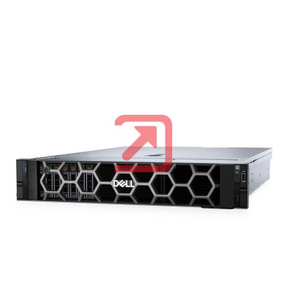 Сървър Dell PowerEdge R760XS, 8 x 2.5" (SAS, SATA), Intel Xeon Silver 4410Y (2Ghz, 30M), 16GB DDR5 RDIMM, 1x480GB SSD SATA RI 6Gbps 512, Rails, Bezel, Front PERC H755 Front Load, iDRAC9 Enterprise 16G, Dual 700W Titanium, 5Y ProSpt