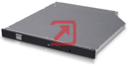 Оптично устройство Hitachi-LG GUD1N Slim Internal 9.5mm DVD-RW, Super Multi, Double Layer, M-Disk Support, Black