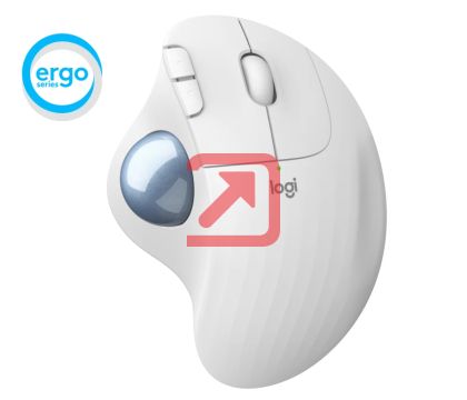 Мишка Logitech ERGO M575 - OFFWHITE - EMEA