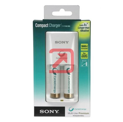 Зарядно устройство Sony BCG34HW С 2 батерии AA 2500 mAh