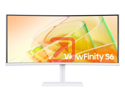 Монитор Samsung 34A650 34" Curved VA 3440x1440 5ms 100Hz DP HDMI USB 3.0 Speakers Thunderbolt White