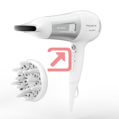 Сешоар Rowenta CV5930F0 Powerline, 2100W, 2400 Effiwatts, DC motor, 6 settings, thermo control setting, ionic, concentrator 12mm, diffuser, removable grid, cool air shot shot, removable grid, finishing Painted boos