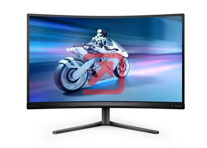 Монитор Philips Evnia 27M2C5500W, 27" Curved 1000R, Fast VA, WLED, 2560x1440@240Hz, 1ms GtG, 0.5ms MPRT, 400cd m/2, 3000:1, Mega Infinity DCR, Adaptive Sync, FlickerFree, LowBlue Mode, Tilt, Height Adjust, Swivel, 2xHDMI, 2xDP, USB hub
