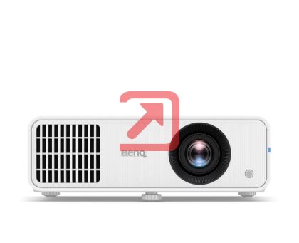 Мултимедиен проектор BenQ LH550 DLP, FHD 1080P, 2600 ANSI lumens 1.1X, HDMIx2, USB-A, SmartEco; T/R: 1.49-1.64, Contrast Ratio (FOFO) 15,000:1, Display Color 30-bit (1.07 billion colors) Light Source LED, Audio out x1, 10W speaker, Light Source Life ECO 3