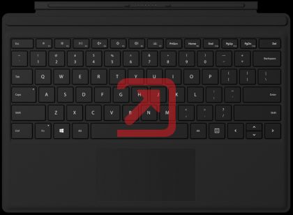 Клавиатура Microsoft Surface Go Type Cover Eng Intl Commercial Black