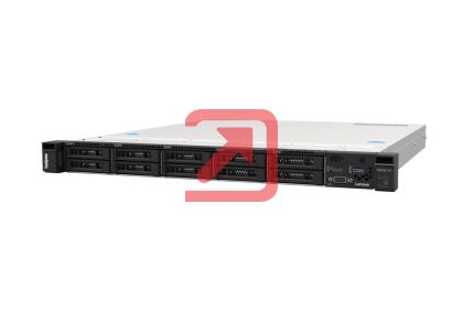 Сървър Lenovo ThinkSystem SR250 V3, Xeon E-2436 (6C 2.9GHz 12MB Cache/65W), 1x32GB, O/B, 2.5" HS (8), 5350-8i Internal, HS 800W Titanium, XCC2 Platinum, Rails
