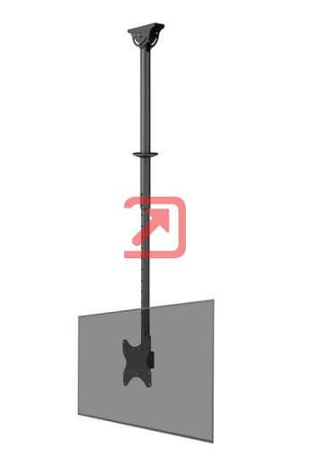 Стойка Neomounts Flat Screen Ceiling Mount (Height: 106-156 cm)