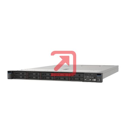 Сървър Lenovo ThinkSystem SR630 V3, Xeon Silver 4510 (12C 2.4GHz 30MB Cache/150W), 32GB (1x32GB, 4800MHz 1Rx4 DDR5 RDIMM), 4x 3.5" SAS/SATA, 9350-8i 2GB, 1x1100W Titanium, 6 Performance Fans, XCC2 Platinum, Toolless V2 Rails