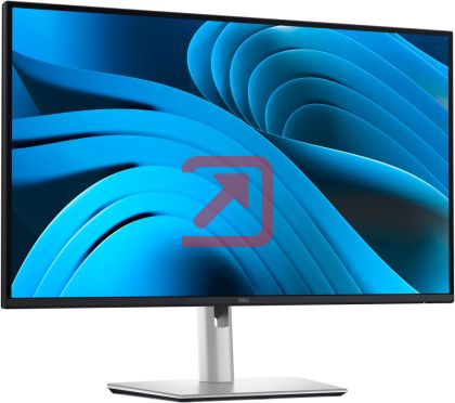 Монитор Dell P2725DE, 27" WQHD LED, IPS Anti-Glare, 5ms, 100 Hz, 1500:1, 350 cd/m2, 2560x1440, 99% sRGB, USB-C Hub, 3x USB 5Gbps Type-A, HDMI, Display Port, Power Delivery 90w, RJ45, Height Adjustable, Pivot, Swivel, Tilt, Black
