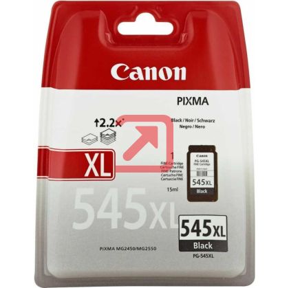 Консуматив Canon PG-545XL BK + Canon Plus Glossy II PP-201, 10x15 cm, 100 sheets