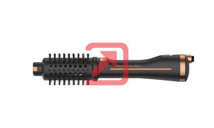 Електрическа четка за коса Rowenta CF9625F0 Brush Ultimate Experience, Rotative, 2-In-1 Performance And Efficiency,Style Assist Program, Three Brushes To Cover All Hair Types, Pro Keratin Bristles, Ionic Generator, Compact And Ergonomic With Pouch