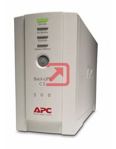 Непрекъсваем ТЗИ APC Back-UPS CS 500VA, USB or serial connectivity