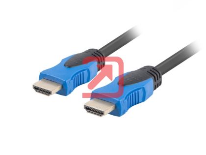 Кабел Lanberg HDMI M/M V2.0 cable 4K 4.5m CU, black
