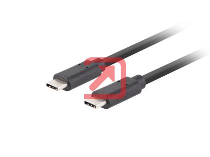 Кабел Lanberg USB-C M/M 3.1 gen 2 cable 1m 10GB/s pd100w black