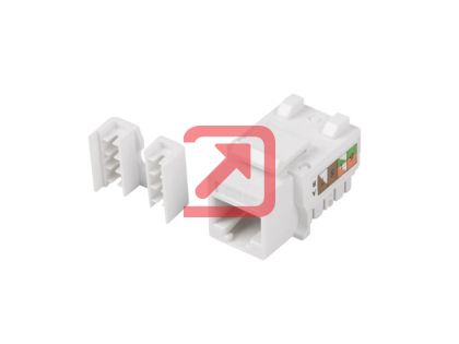 Конектор Lanberg keystone module RJ45 90° UTP CAT.6