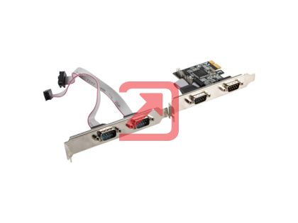 Мрежова карта Lanberg extension card PCI-express 4x com + low profile bracket