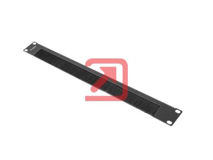 Аксесоар Lanberg 19" brush panel 1U AK-1103-B, black